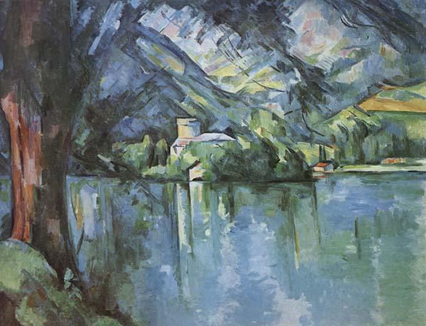 Paul Cezanne The Lac d'Annecy oil painting image
